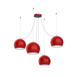 Lumicom Joe L&aacute;mpara De Techo X4 Bicolor Glossy