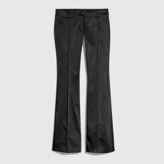 Gucci Stretch Acetate Duchesse Pants, Black, Ready-to-wear