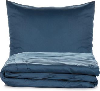 OEM Funda N&oacute;rdica, Funda N&oacute;rdica, Ropa De Cama Set Azul