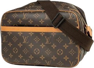 Louis Vuitton Pre-owned Cross Body Bags, female, Brown, Size: ONE SIZE Pre-owned Vintage Monogram Shoulder Bag