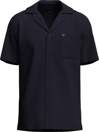 Fynch-Hatton Shirtjacke FYNCH-HATTON, Herren, Gr. 4XL, navy, Web, Obermaterial: 100% Baumwolle, unifarben, regular fit normal, ohne Ausschnitt, gerader Abschluss, 