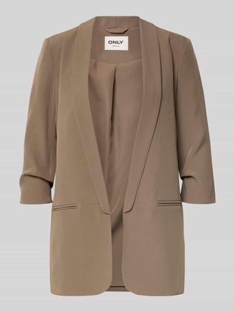 Only Regular Fit Longblazer mit 3/4-Arm Modell ELLY in Khaki, Gr&ouml;&szlig;e 36