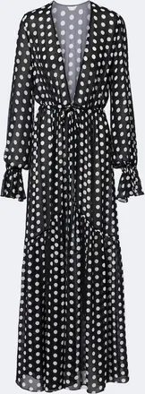 Alexandra Miro Clementine polka-dot maxi dress
