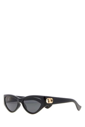 Valentino Garavani Black Acetate Sunglasses