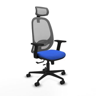 Piqueras y Crespo Silla De Oficina Piqueras Y Crespo Cilanco Negro Reposabrazos Ajustables