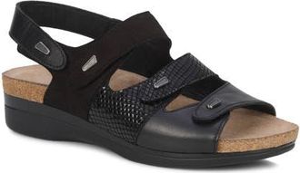 Drew Margo Slingback Sandal in Black Combo at Nordstrom, Size 8.5