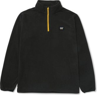CAT Caterpillar Microfleece Quartzip Adults Black Extra Extra Large Mens
