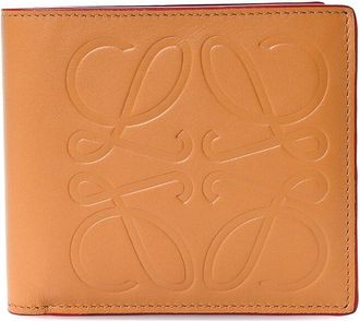 Loewe Honey Calfskin Anagram Bifold Wallet (Authentic Pre-Loved)