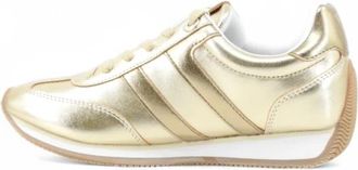 Guess Saphia Laminated Running Shoe - Dames - Sneakers - Geel - 37 EU - Schoenen