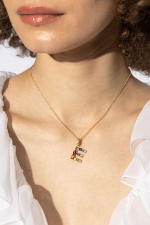 Dolce & Gabbana Pendant With Gemstones, Womens, Multicolour