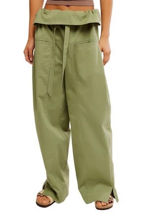 Free People Fisherman Pants in Mistletoe at Nordstrom, Size X-Small