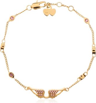 Zadig&Voltaire Rock Armband - Dames - Armbanden - Geel - ONE Size - Leer - Accessoires