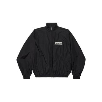 Balenciaga Masking Tape Logo Zip Jacket