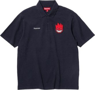 SUPREME x Spitfire SS26 Polo Navy SUP-SS26-339-NVY