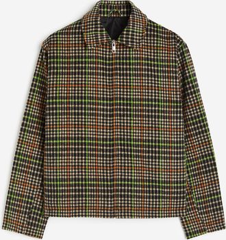 H&M Shacket in Regular Fit - Schwarz