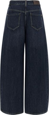 Brunello Cucinelli Womens Blue Cotton Jeans Denim Clothing