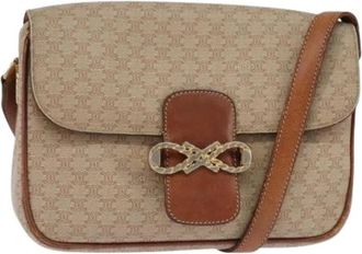Celine Pre-owned Plastic celine-bags - Dames - Vintage Schoudertas - Beige - ONE Size - Vintage