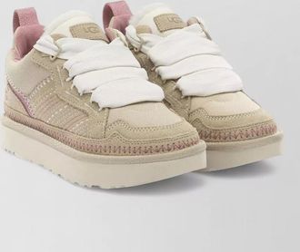 UGG leather low-top sneakers