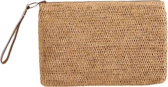Ibeliv Ampy Clutch - Dames - Clutches - Groen - ONE Size - Katoen - Tassen