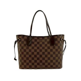 Louis Vuitton Pre-owned Tote Bags, female, Brown, Size: ONE SIZE Pre-owned Neverfull Damier Tote Bag