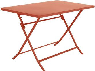 Hesperide Mesa De Jard&iacute;n Plegable Rectangular Greensboro &Aacute;mbar - Asientos 4 - Hesp&eacute;ride