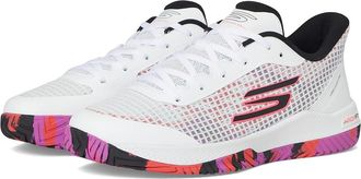 Skechers Pickleball Viper Court Pro Sneaker Mens Shoes White/Pink : 11.5 D - Medium