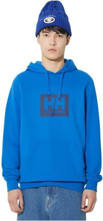 Helly Hansen Cotton Sweatshirt - Heren - Sport - Blauw - Maat: XS Katoen
