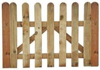 Nortene Nortene - Puerta Valla Clasica 100x80cm. Pino