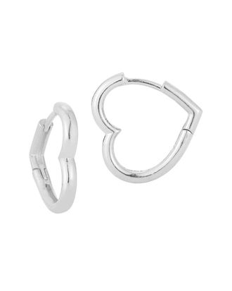 Sphera Milano Silver Large Heart Hoops