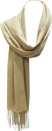 World of Shawls EVERYDAY Pashmina Unisex Adults Children Teenagers Scarf Shawl Wrap (Gold)