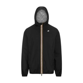 K-Way Jack Stretch DOT - Heren - Zomerjassen - Zwart - S - Jassen