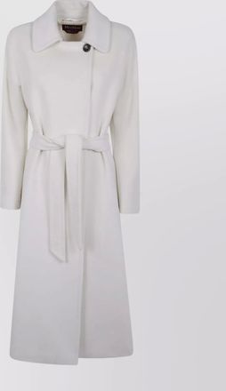 Max Mara tenzone coat with button and belt