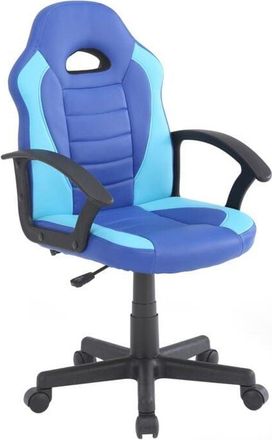 Serena Las Vegas Poltroncina Gaming blu e azzurra, per bambini