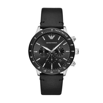 Emporio Armani Orologio - Heren - Horloges - Zwart - ONE Size - Accessoires