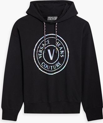 【関税込み】versace 90s Vintage Logo' hoodie Versace 90s Vintage logo-embroidered Hoodie | Black | FARFETCH