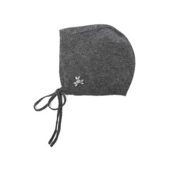 Simone Rocha Embellished Cashmere Bonnet
