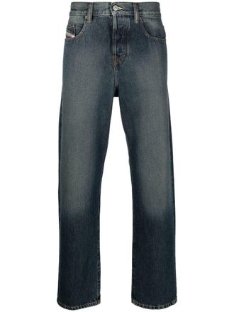 Diesel 2020 D-Viker straight-leg jeans - men - Cotton - 32/32 - Blue