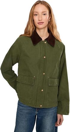 Levi's Cotton Barn Jacket Womens Jacket Olive : XL, Cotton/Denim