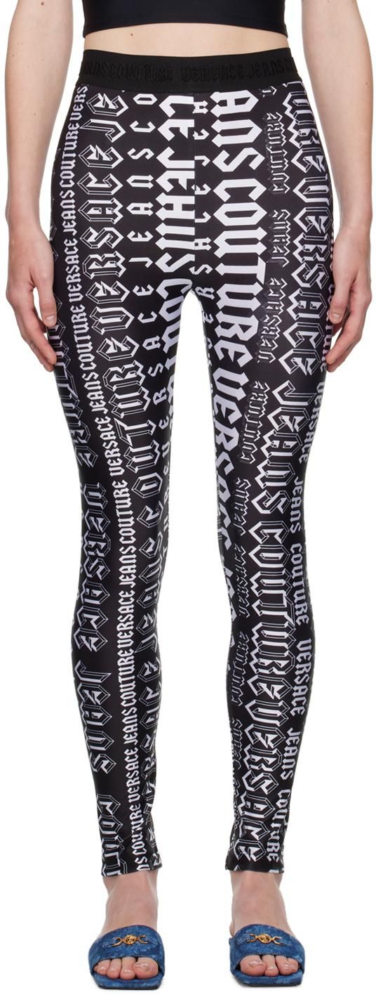 Versace Jeans Couture: Black Leggings now up to −60% | Stylight