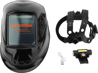 OEM Casco De Soldadura Con Pantalla Lcd A Color Real - Oscurecimiento Autom&aacute;tico 1/30.000 S - Alimentaci&oacute;n Solar - Compatible Con Tig, Mig, Mma