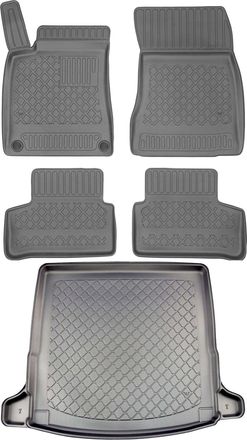 OEM Juego De Alfombrillas Para Coche Y Maletero Para Mercedes Cla X118 Kombi Desde Septiembre De 2019