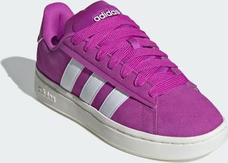 adidas Womens Grand Court Alpha Shoes - Purple Leather - Size UK 6.5
