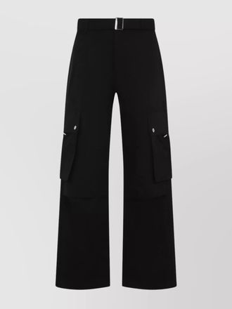 Jacquemus cotton linen wide-leg trousers