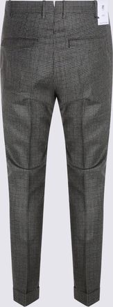 Pantaloni Torino Grey Wool Pants