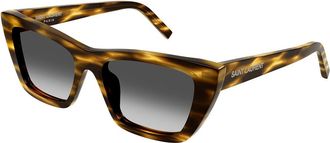 Saint Laurent SL 276 MICA 044 Womens Sunglasses Tortoiseshell Size 55 - Free RX Lenses - Free RX Lenses