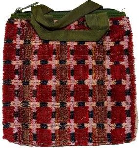 Puebco Truck Seat Fabric Tote in Red X Pink at Nordstrom