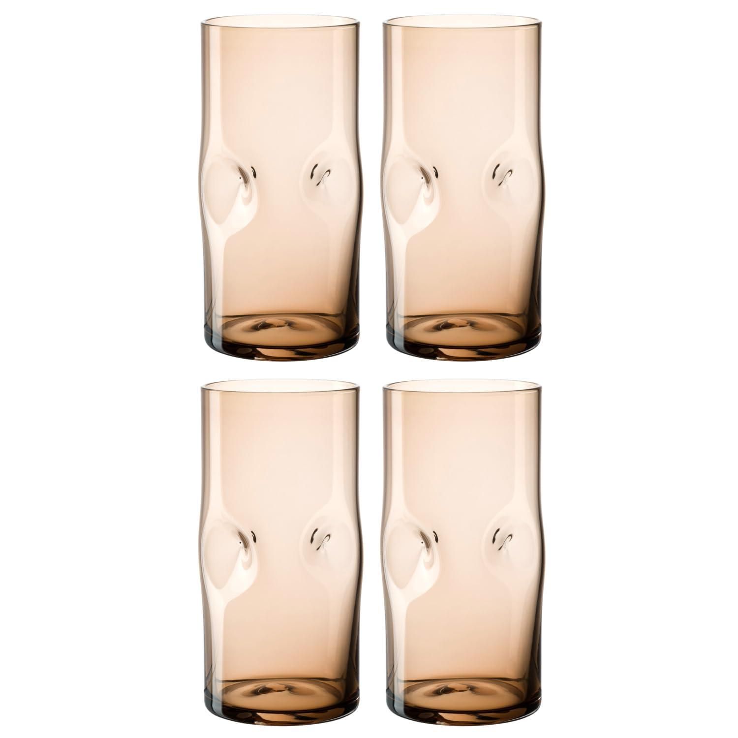 Leonardo Trinkgläser SORA (6er Set) - Bunte Wassergläser (360 ml) - 6 Farben - Spülmaschinenfest & Langlebig - Mehrfarbige Gläser für Zuhause, Restaurants & Pa ab 29,99 €