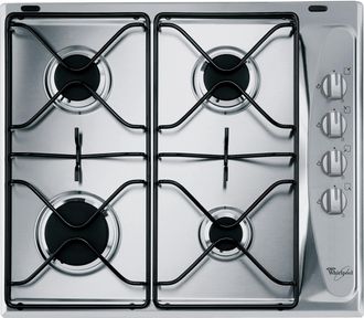 Rode Whirlpool - Akm 268/ix Hobs Acero Inoxidable Integrado Encimera De Gas 4 Zona(s)