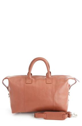 Royce Leather Leather Duffle Bag in Tan at Nordstrom