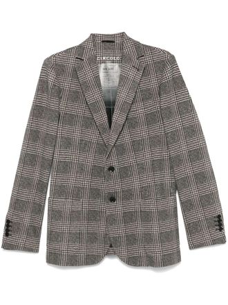 Circolo 1901 Price Of Wales-check blazer - Brown